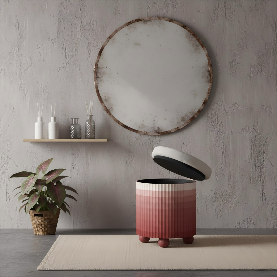 Verdeluxe Storage Footstool